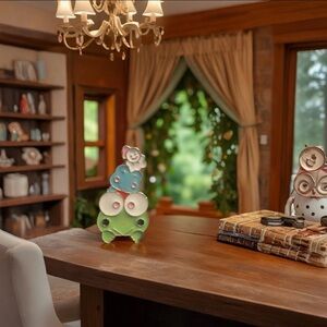 Adorable Sanrio Hello Kitty, Keroppi with Gold Finish enamel pin